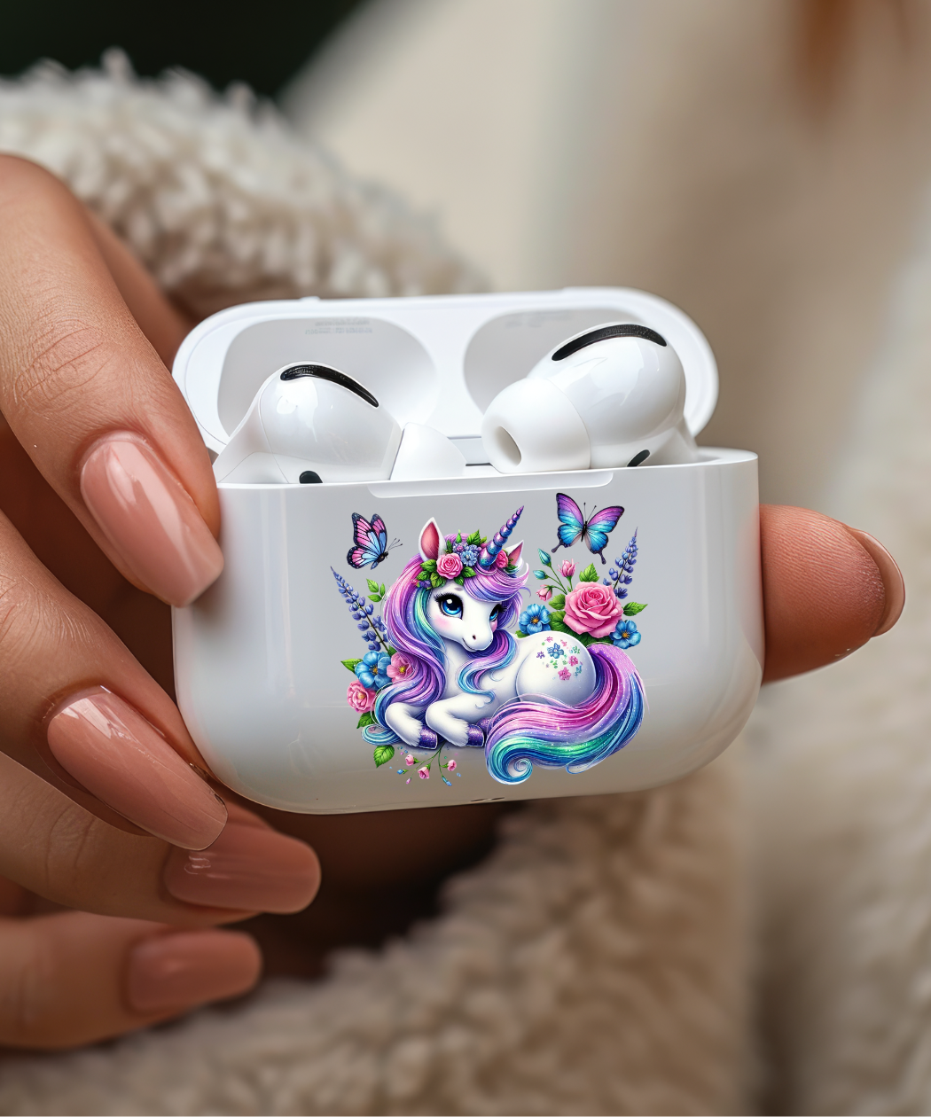 Baby Unicorn PNG, Magical Unicorn Graphic, Cute Unicorn Clipart, Rainbow Unicorn Clipart, Flowers Unicorn Clipart, Baby Unicorn Graphic, Digital Download - Image 5