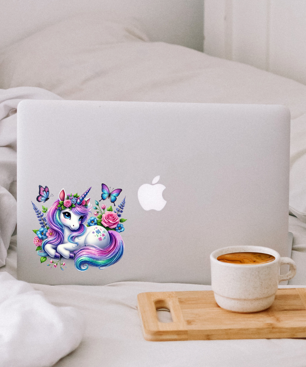 Baby Unicorn PNG, Magical Unicorn Graphic, Cute Unicorn Clipart, Rainbow Unicorn Clipart, Flowers Unicorn Clipart, Baby Unicorn Graphic, Digital Download - Image 7