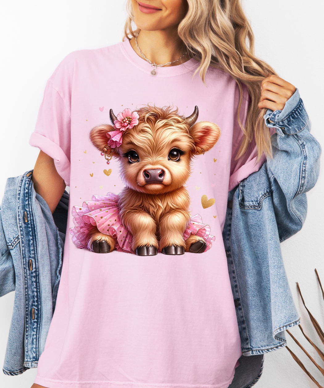 Cute Pink Highland Cow PNG, Happy Highland Cow Graphic, Cute Highland Cow Valentines Day Clipart, Cute Baby Highland Cow Clipart, Highland Cow with Heart Clipart, Cute Pink Highland Cow Graphic, Digital Download